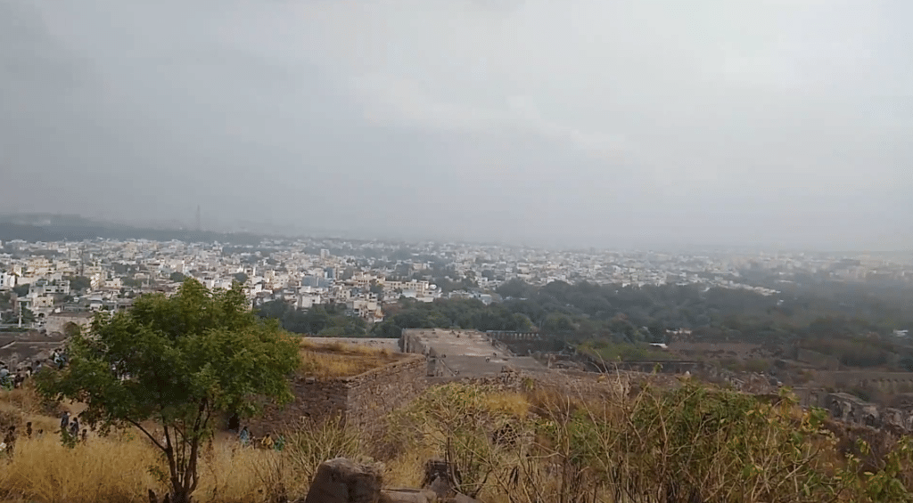 View From Golconda Fort