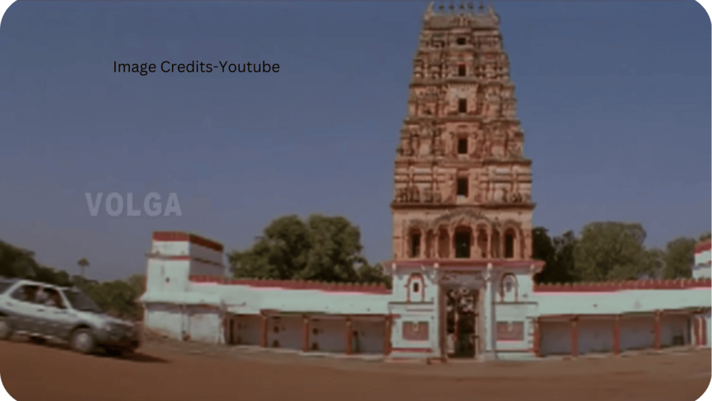 Ammapalli Temple front view at Yagnam Movie