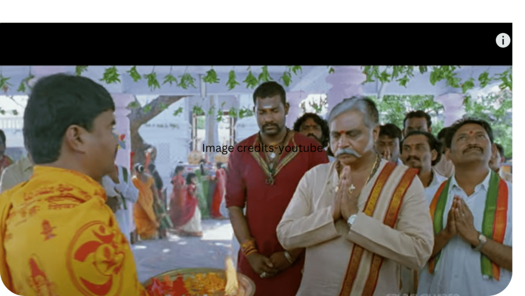 Maryada Ramanna Movie Scene in this temple