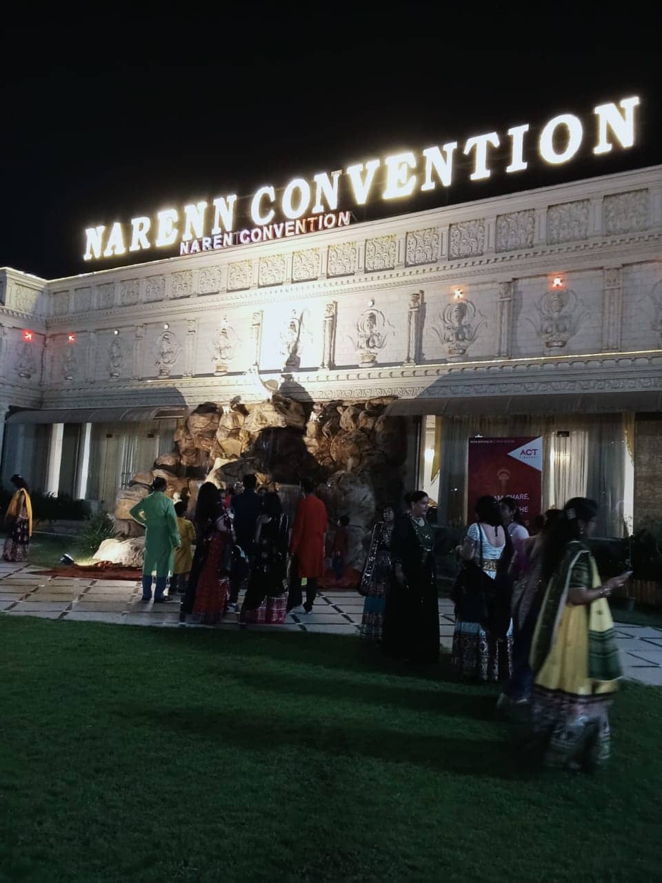 Naren Convention hall for Garbha Dance