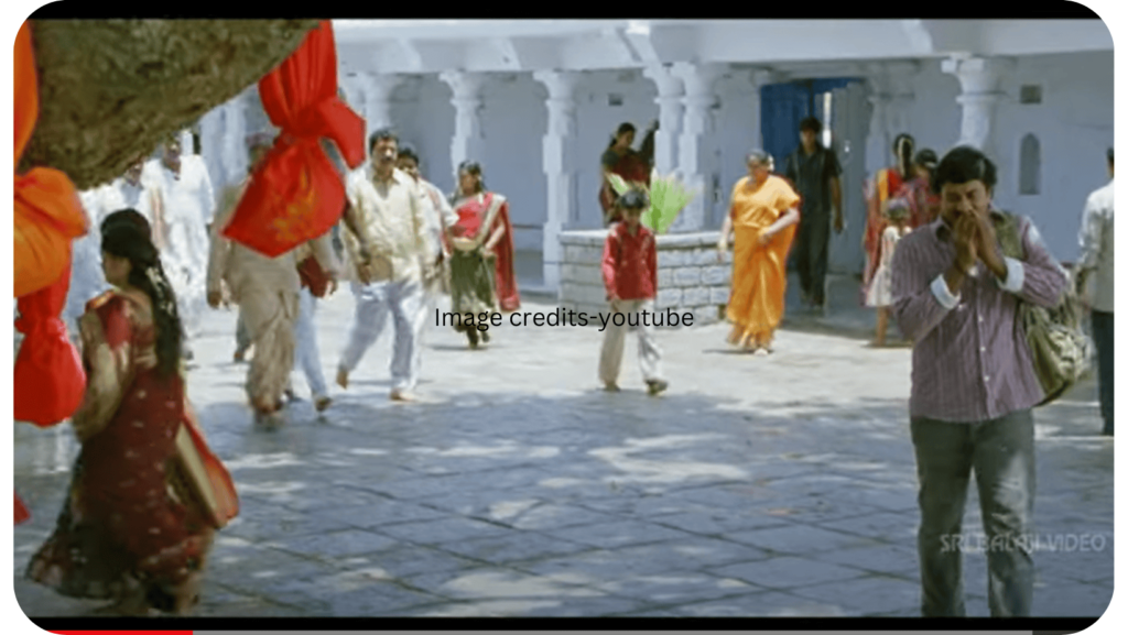 Sunil in Maryada Ramanna Movie Scene at this temple